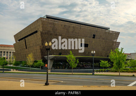 Museo Nazionale di afro-americano di storia e cultura, 1400 Constitution Avenue NW, Washington DC Foto Stock