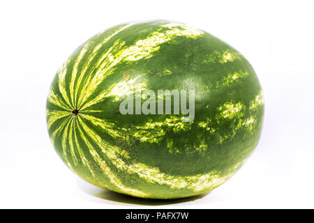 Isolato fette di cocomero. Il più grande berry. Foto Stock
