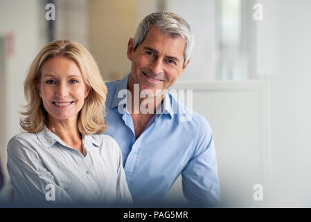 Gli imprenditori in office Foto Stock