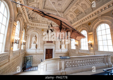 Clément Ader Avion III al Musée des Arts et Métiers. Foto Stock