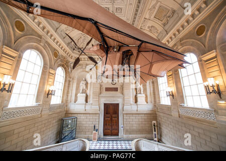 Clément Ader Avion III al Musée des Arts et Métiers. Foto Stock