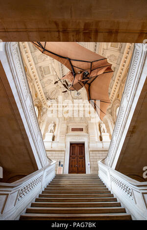 Clément Ader Avion III al Musée des Arts et Métiers. Foto Stock