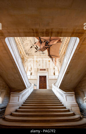 Clément Ader Avion III al Musée des Arts et Métiers. Foto Stock