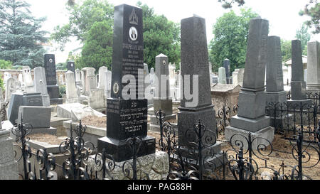 Cimitero ebraico Belgrade Serbia Foto Stock