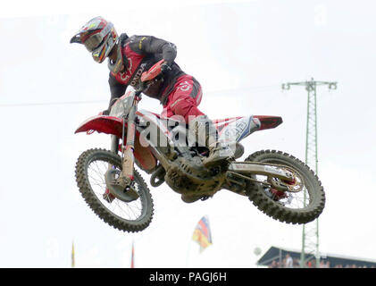 Loket, Repubblica Ceca. 22 Luglio, 2018. Tim GAJSER (SLO/Team MXGP HRC, Honda), .Campionato del Mondo Motocross MX 1, prima gara, .Loket, Repubblica Ceca, luglio 22, 2018 Credit: Wolfgang Fehrmann/ZUMA filo/Alamy Live News Foto Stock