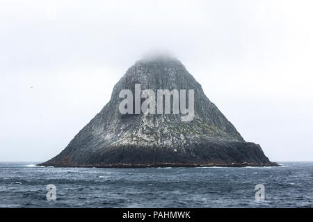 La Piramide, Isole Chatham, Nuova Zelanda Foto Stock
