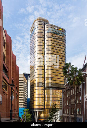 200 George St, Sydney, un nuovo posto di lavoro sostenibile con un 6 star rating verde Foto Stock