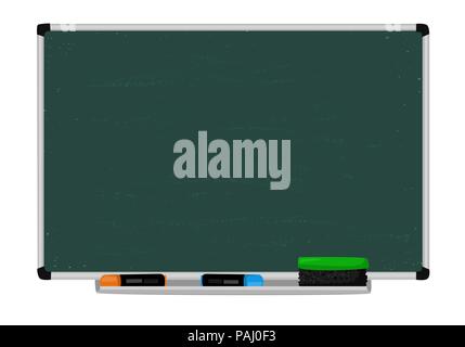 Scuola di vettore di Blackboard Illustrazione Vettoriale