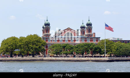 Ellis Island National Museum di immigrazione Foto Stock