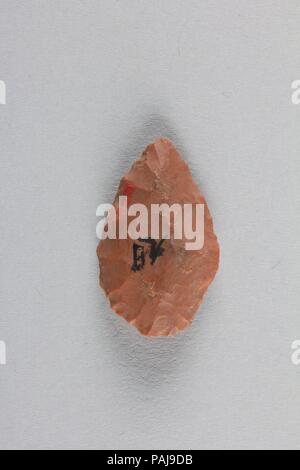 Arrowhead. Cultura: il Giappone. Dimensioni: W. 5/8 in. (1,6 cm); L.1. (2.5 cm). Museo: Metropolitan Museum of Art di New York, Stati Uniti d'America. Foto Stock