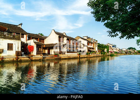 Wuxi, una famosa città d'acqua in Cina Foto Stock