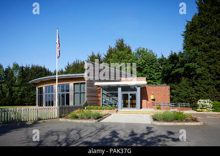 Chelford villaggio e parrocchia civile nel Cheshire, Inghilterra, la Hall a Marthall Foto Stock