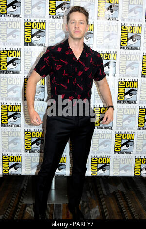 Josh Dallas al Photocall per la NBC serie TV 'Manifesto' presso il San Diego Comic-Con 2018 Internazionale presso l'Hilton Bayfront Hotel. San Diego, 21.07.2018 | Utilizzo di tutto il mondo Foto Stock