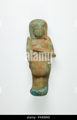 Sorvegliante Shabti di Henettawy (C), Figlia di Isetemkheb. Dimensioni: h. 11,7 × w. 4.8 × d. 3.4 cm (4 5/8 × 1 7/8 × 1 5/16 in.). Dynasty: Dynasty 21. Data: ca. 990-970 A.C. Museo: Metropolitan Museum of Art di New York, Stati Uniti d'America. Foto Stock