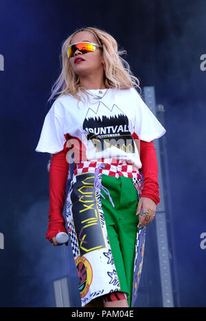 Isle of Wight Festival 2018 - spettacoli con: Rita Ora dove: Isle Of Wight, Regno Unito quando: 22 giu 2018 Credit: WENN.com Foto Stock