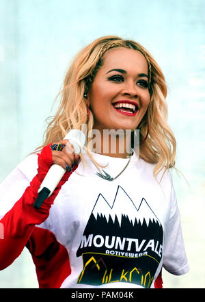 Isle of Wight Festival 2018 - spettacoli con: Rita Ora dove: Isle Of Wight, Regno Unito quando: 22 giu 2018 Credit: WENN.com Foto Stock