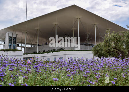 Athens, Grecia - 17 Aprile 2017: Stavros Niarchos Foundation Foto Stock