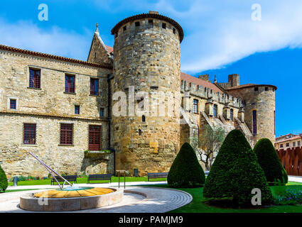 Arcivescovi' Palace di Narbonne, Aude, Occitanie, Francia Foto Stock