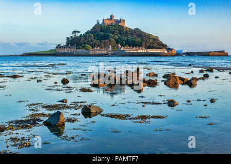 St Michael's Mount Marazion Cornwall Inghilterra REGNO UNITO Foto Stock