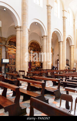 Torino, Italia - 3 Maggio 2016: interno del Duomo di Torino di Torino), costruito nel 1470. È la cappella della Sacra Sindone (la corrente di riposo Foto Stock