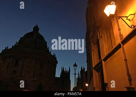 Oxford, Oxfordshire, sud-est dell' Inghilterra, Regno Unito Foto Stock