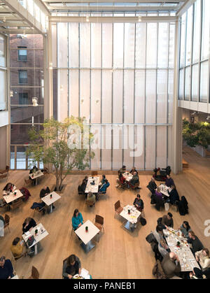 Vista interna della Morgan Library & Museum. Manhattan, New York, USA, dicembre 29, 2017 Foto © Fabio Mazzarella/Sintesi/Alamy Stock Photo Foto Stock