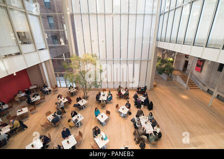 Vista interna della Morgan Library & Museum. Manhattan, New York, USA, dicembre 29, 2017 Foto © Fabio Mazzarella/Sintesi/Alamy Stock Photo Foto Stock