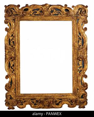 Sansovino-style frame. Cultura: veneziana. Dimensioni: complessivamente, 150 x 117 cm; vista, 104 x 74,2 cm; sconto 108 x 78,2 cm.. Data: ca. 1570, adattata ca. 1960. Museo: Metropolitan Museum of Art di New York, Stati Uniti d'America. Foto Stock