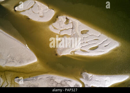 Stati Uniti d'America, Virginia, veduta aerea della Virginia costa riserva paludosa, Foto Stock