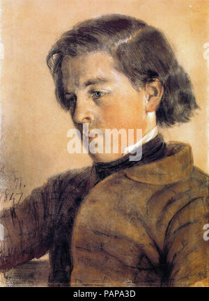 Menzel Adolph Von - Ritratto di Carl Johann Arnold Foto Stock