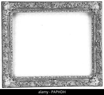 Louis XIV-style frame. La cultura italiana, Firenze. Dimensioni: complessivo: 23 x 19 1/2. Data: ca. 1772. Museo: Metropolitan Museum of Art di New York, Stati Uniti d'America. Foto Stock