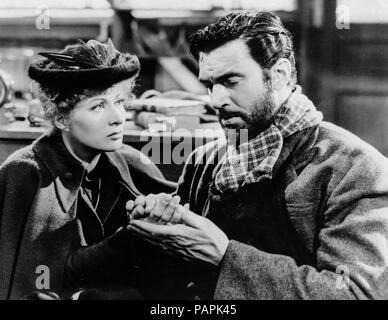 Walter pidgeon, greer garson, Madame Curie, 1943 Foto Stock