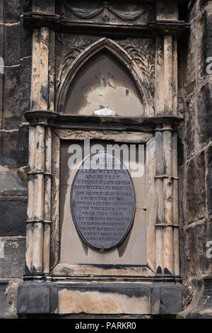 Lancaster Priory e dettagli della costruzione della chiesa Foto Stock