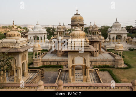 Il Gatore Ki Chhatriyan - India, Jaipur, Giugno 2018 Foto Stock