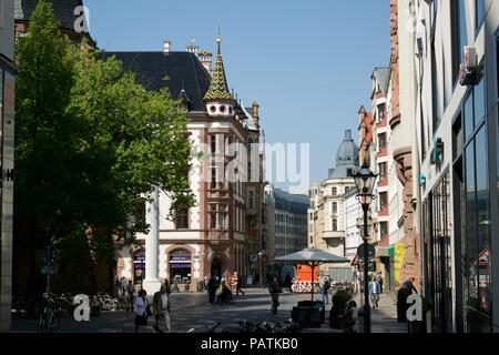 I punti di riferimento di Lipsia, Germania Foto Stock