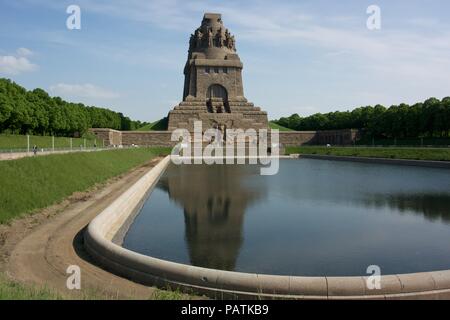 I punti di riferimento di Lipsia, Germania Foto Stock