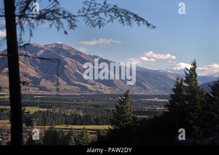 Foto di Tim Cuff - 17 Luglio 2018 - funzione di viaggio sulla stazione termale di Hanmer Springs, Hurunui District, Nuova Zelanda Foto Stock