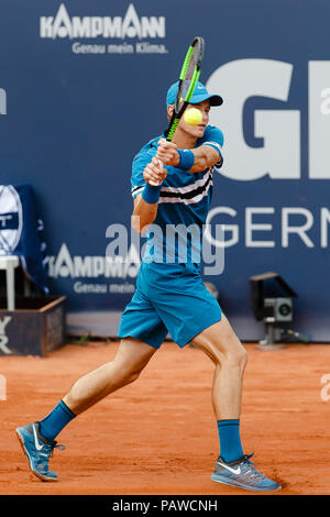 Tedesco giovane giocatore di tennis Rudolf Molleker Foto Stock