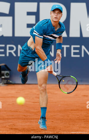 Tedesco giovane giocatore di tennis Rudolf Molleker Foto Stock