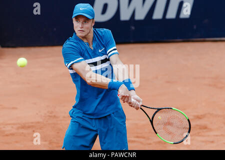 Tedesco giovane giocatore di tennis Rudolf Molleker Foto Stock