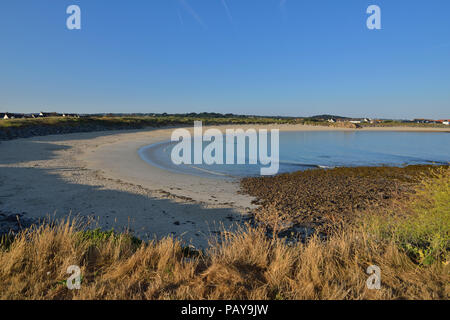 Porto Soif Bay, Guernsey, Isole del Canale Isole britanniche Foto Stock