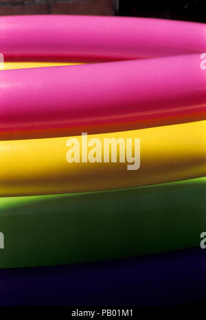 Tubi di rainbow Foto Stock