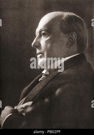 Henry James, 1843 - 1916. Autore americano. Dopo una stampa contemporanea. Foto Stock