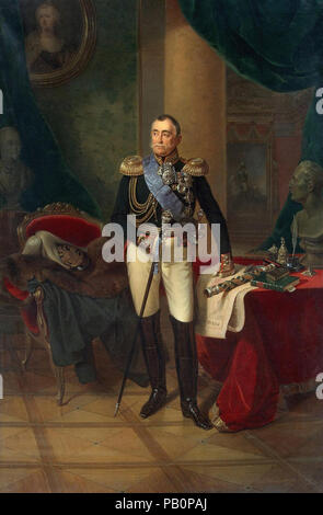 Kruger Franz - Ritratto del principe Pyotr Volkonsky Foto Stock