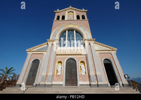 Il Santuario della Madonna Nera di Tindari,(provincia di Messina) Sicilia,Italia Foto Stock