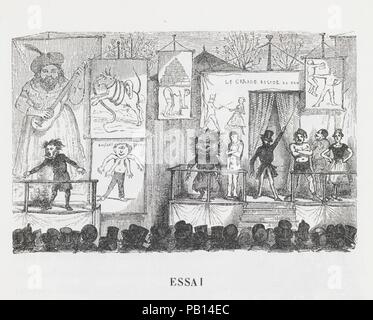 Le Diable a Parigi. . . Paris et Les Parisiens, Vol. II. Artista: Félix Leblanc (francese nato a Parigi, 1823); Andrew, migliore, Leloir (francese); Bara et Gerard (francese, attivo a metà del XIX secolo); Bara et Gerard (francese, attivo a metà del XIX secolo); Henri-Désiré Porret (Francese, 1800-1867); Louis-Henri Brevière (francese, fucine-les-Eaux Hyers 1797-1869); Antoine-Alphée Piaud (francese, attivo 1837-66); Pierre Verdeil (Francese, nato Nimes, febbraio 1812); Brugnot (francese, attivo del XIX secolo); Jean Delduc (francese, morto 1885); J. Birouste (francese, attivo in Belgio, ca. 1832-61); dopo Paul Gavarni [Chevalier] (Fren Foto Stock