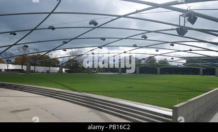 Jay Pritzker Pavilion di Chicago Foto Stock