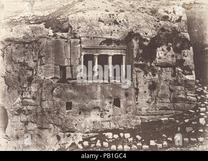 A. Salzmann - Tomba di San Giacomo valle di Giosafat di Gerusalemme. Foto Stock