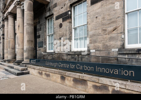 Esterno di ecci edificio del centro di Edimburgo per l'innovazione di carbonio parte dell'Università di Edimburgo terra dipartimento di scienze, Scotland, Regno Unito Foto Stock