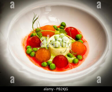 Cena all'Hotel Lenkerhof Foto Stock